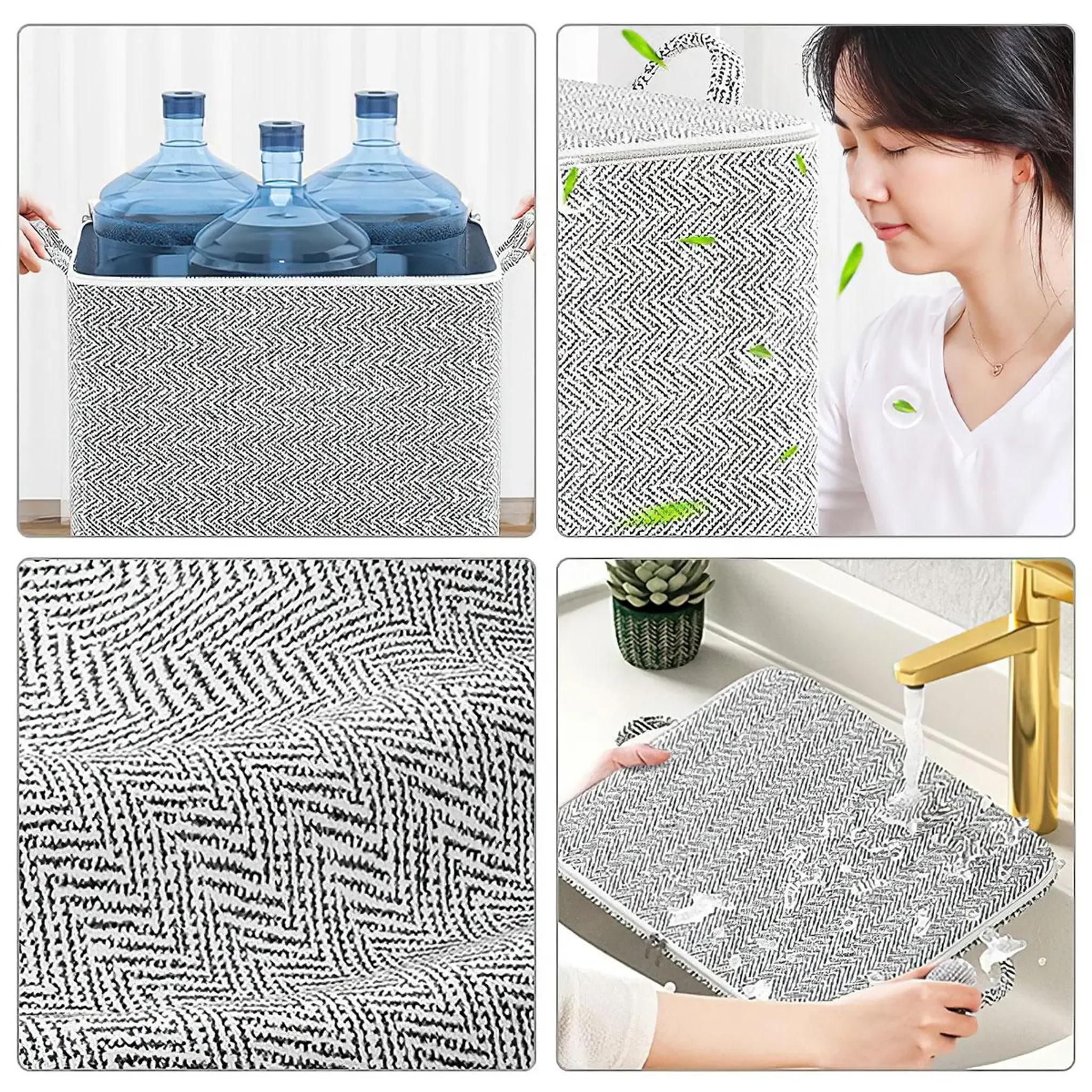 Aufbewahrungstasche für Kleidung – 110 L, feuchtigkeitsbeständig